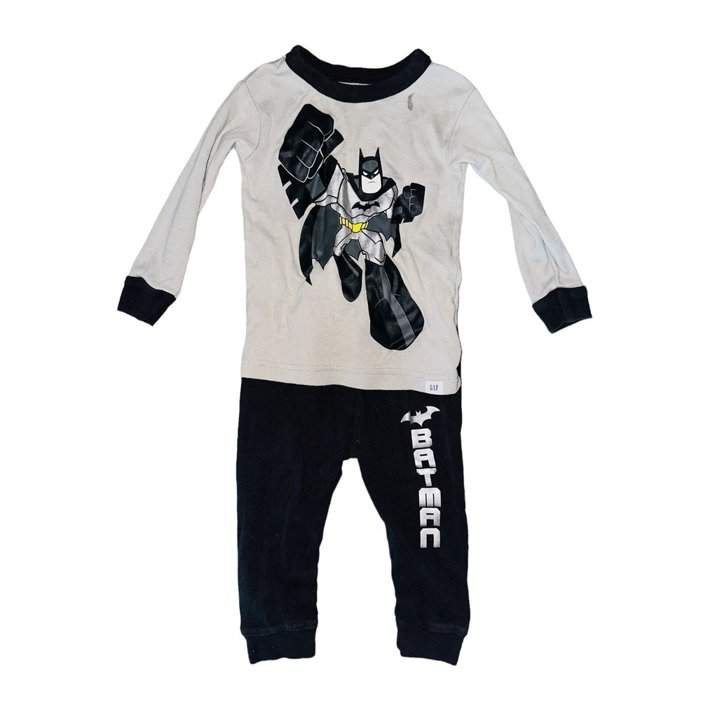 F1 Gap Batman DC Pajama Set baby gap boy 12‎ 18 months